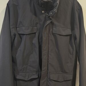 Michael Kors Dark Gray Military Jacket